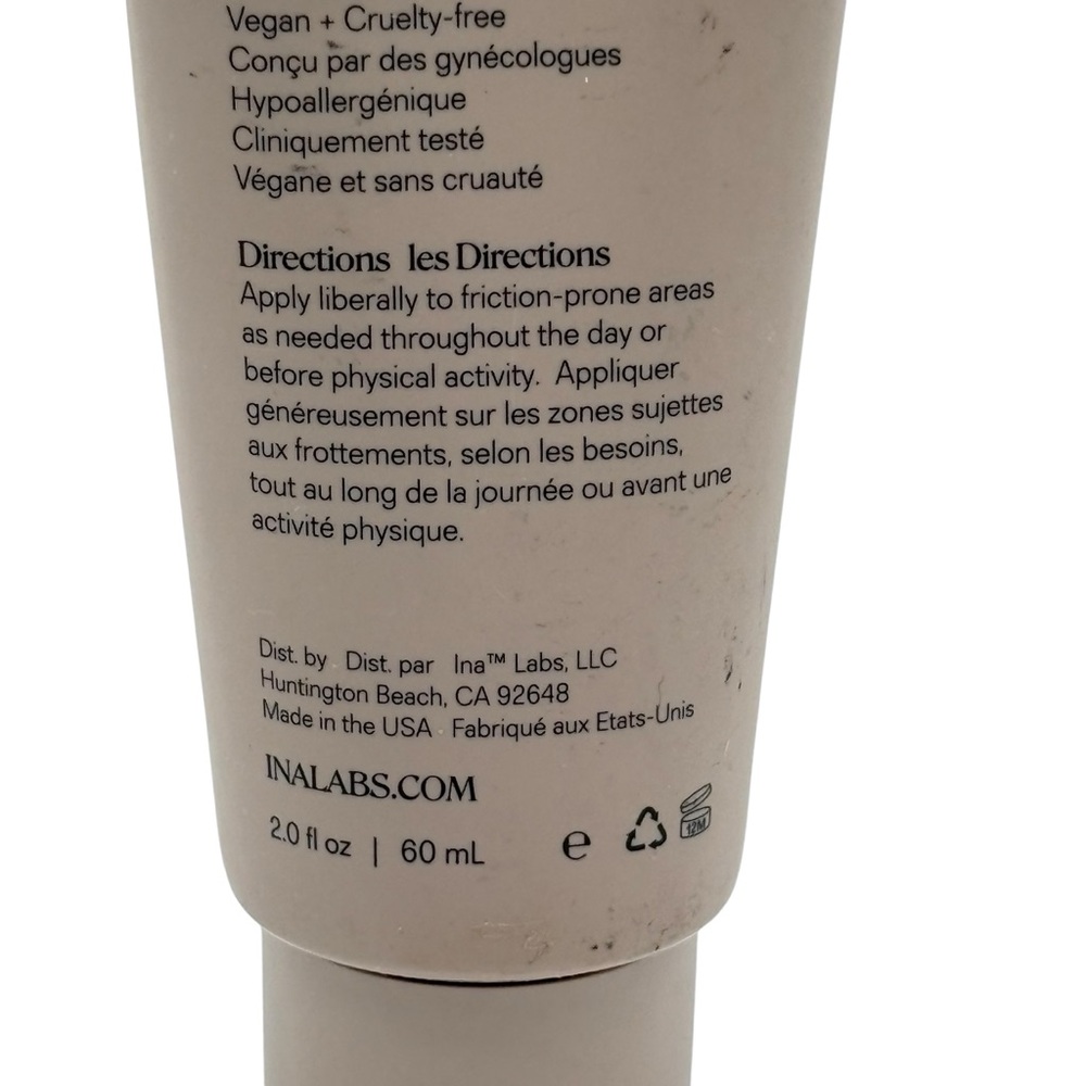 Ina Anti-Chafe Liquid Powder – Fragrance Free (Sealed) 60 ml - Picture 4 of 6